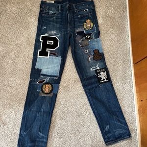 Ralph Lauren patchwork jeans
